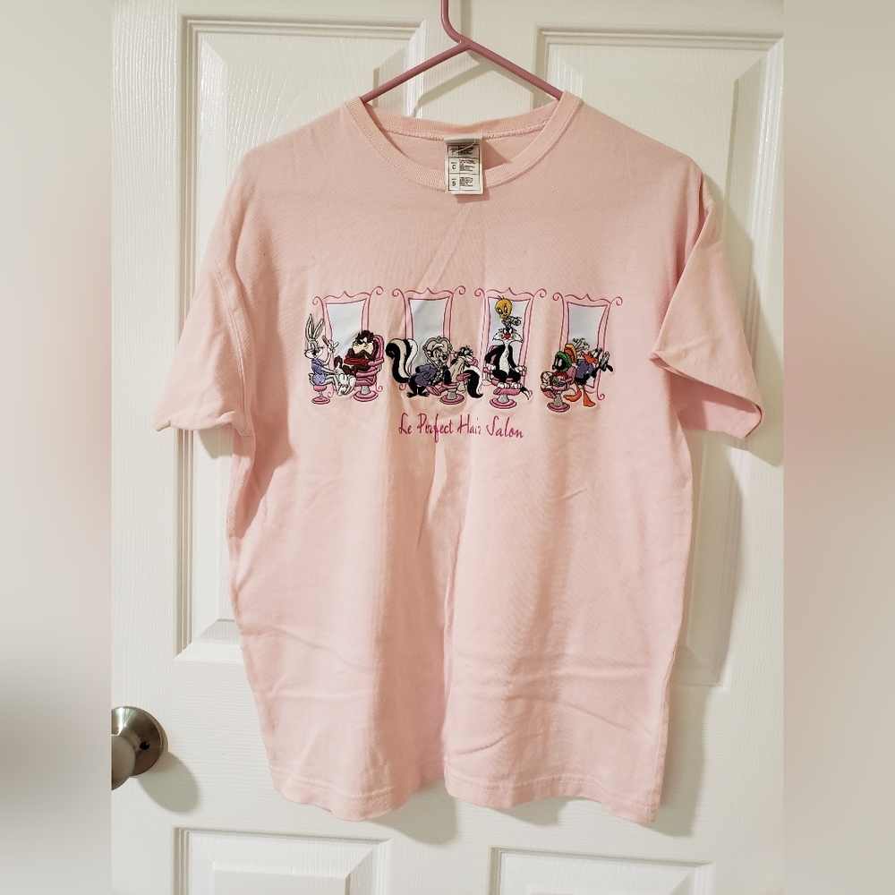 Vintage Warner Bros hair salon shirt PRICE DROP!!